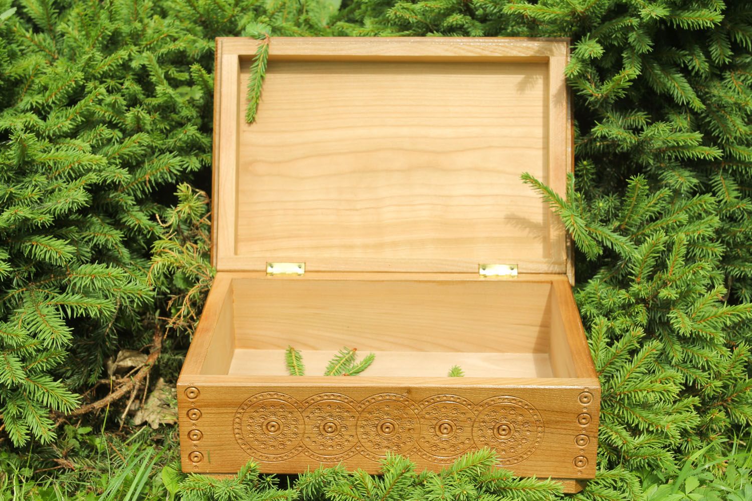 Caja de madera grande para joyas foto 5