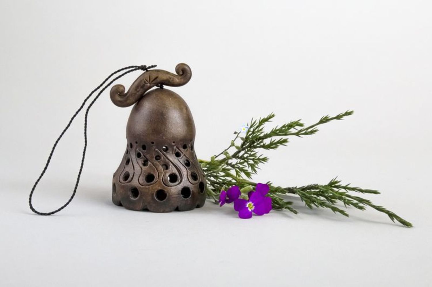 Decorative ceramic bells photo 4