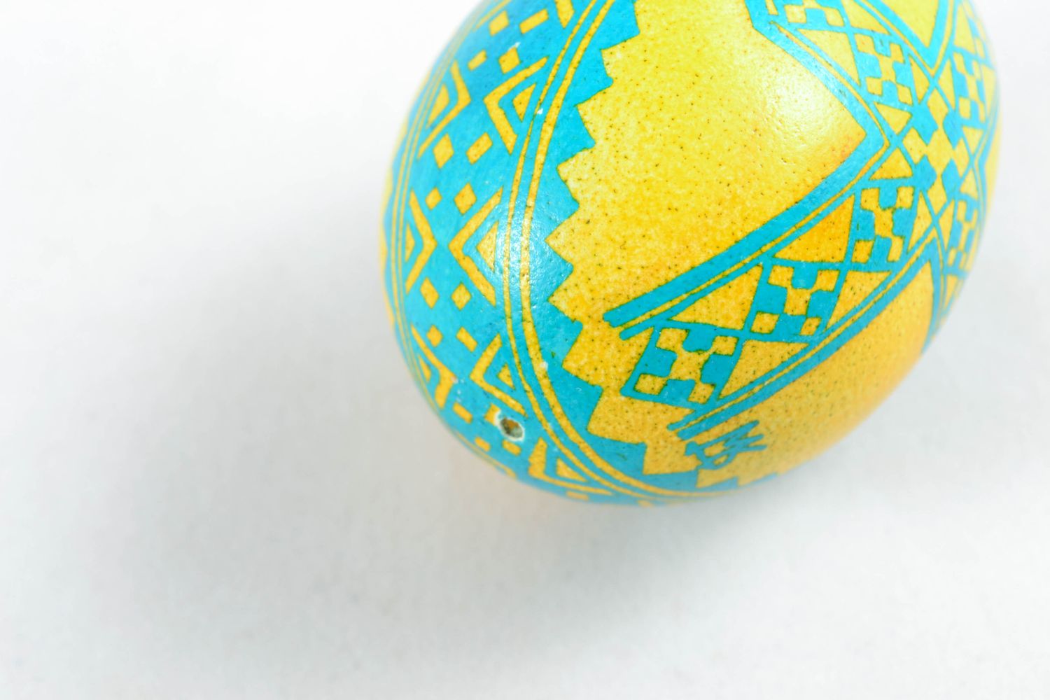 Huevo pintado artesanal foto 3