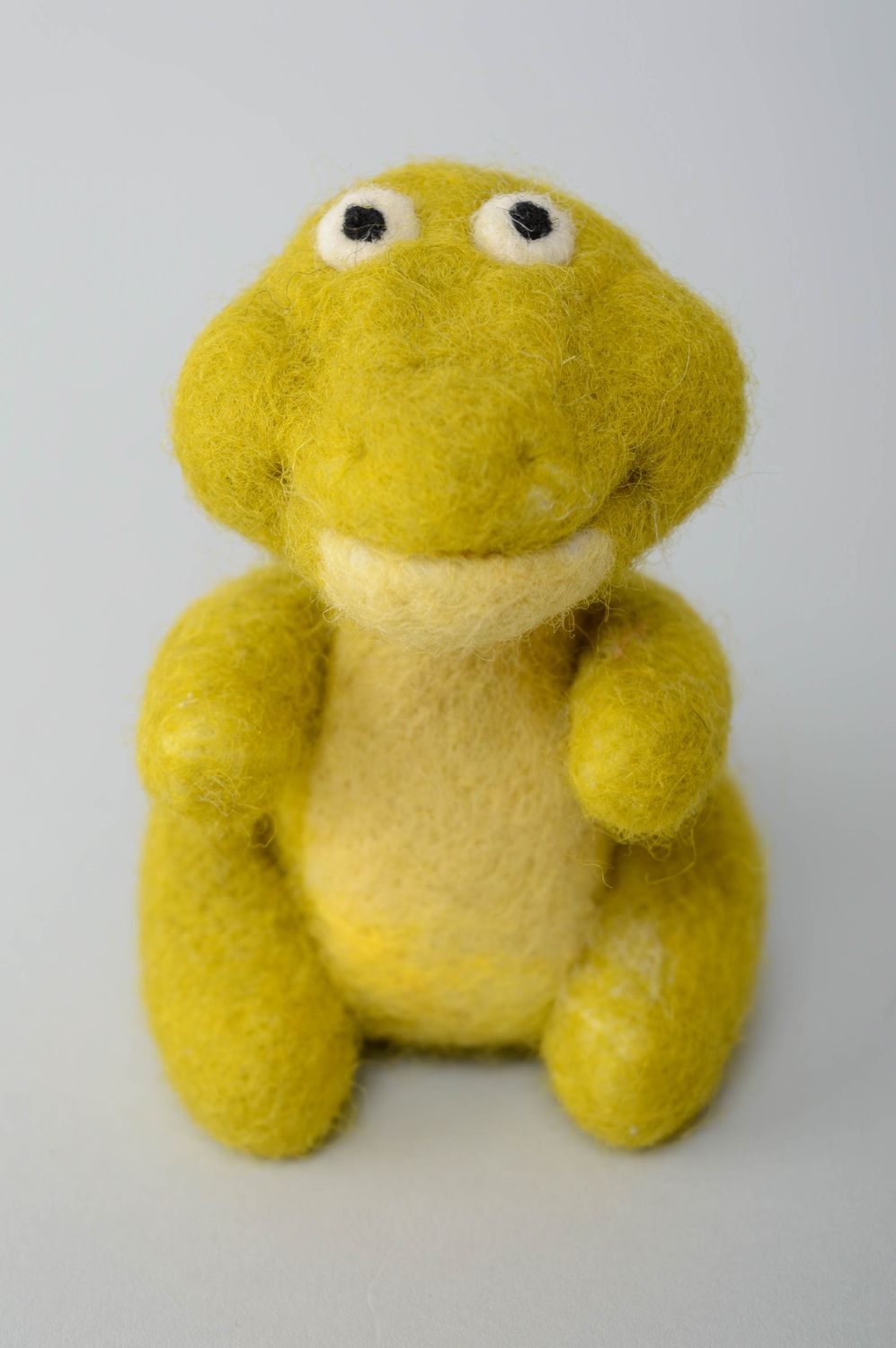 Handmade felt toy Crocodile photo 3