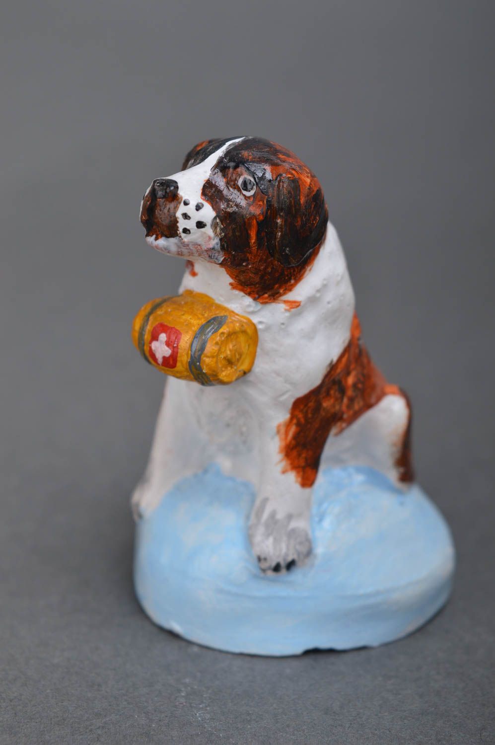 Фигурка ручной работы оригинальная статуэтка для декора собака необычный подарок фото 2
