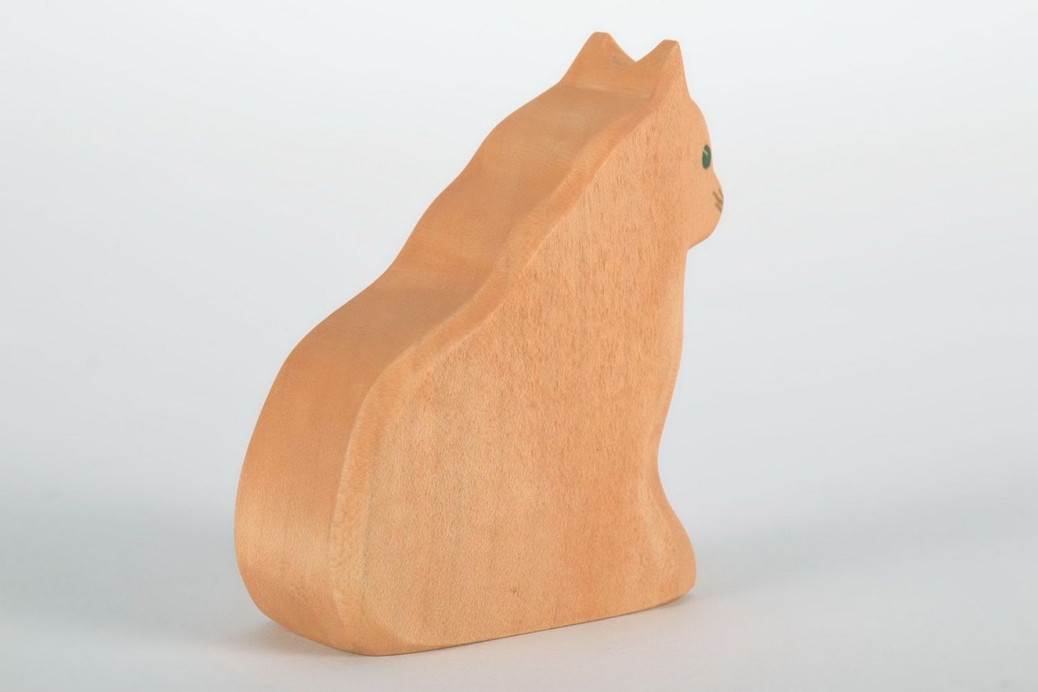 Statuette aus Holz Katze foto 4