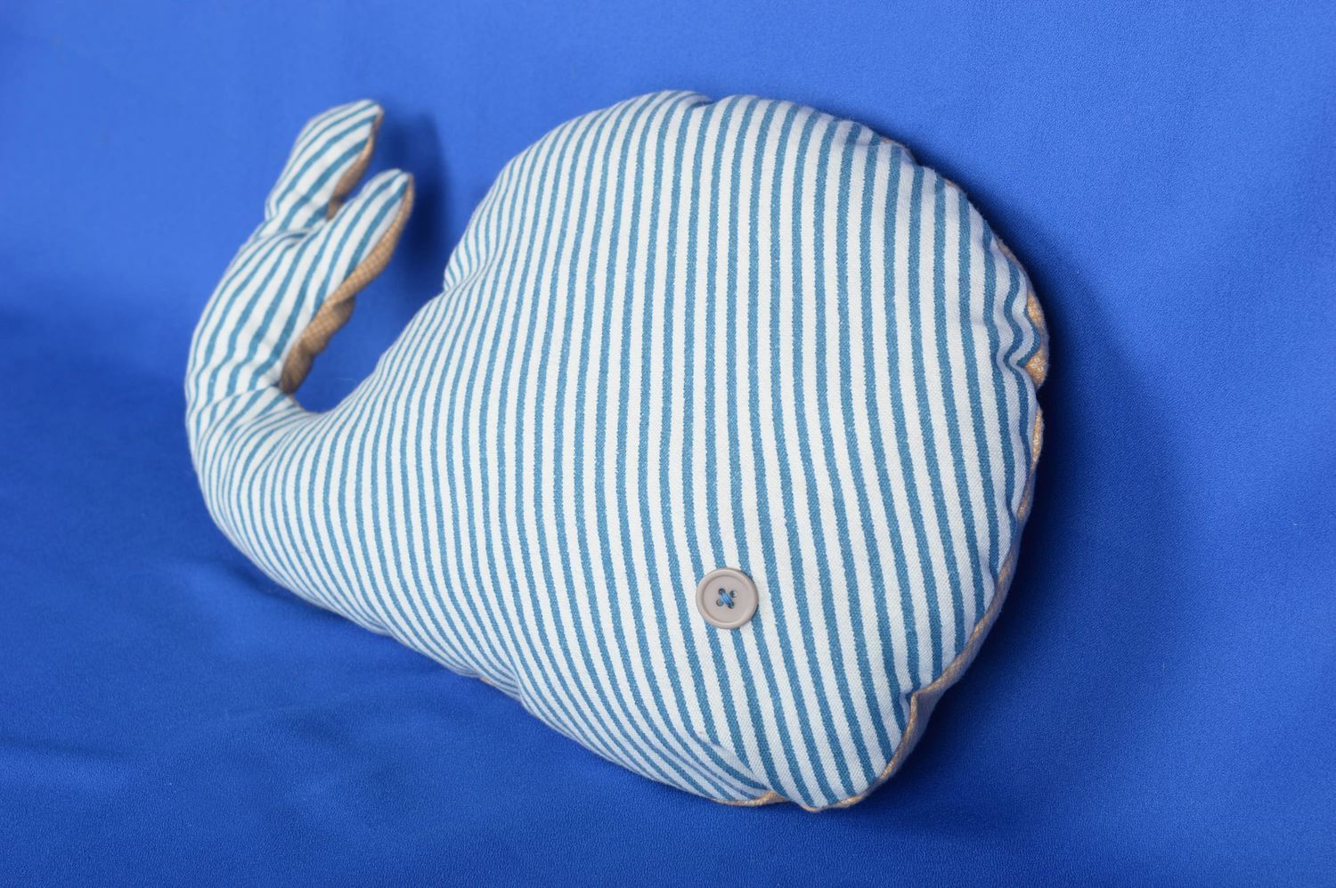 Игрушка-подушка ручной работы детская игрушка диванная подушка Китенок фото 5