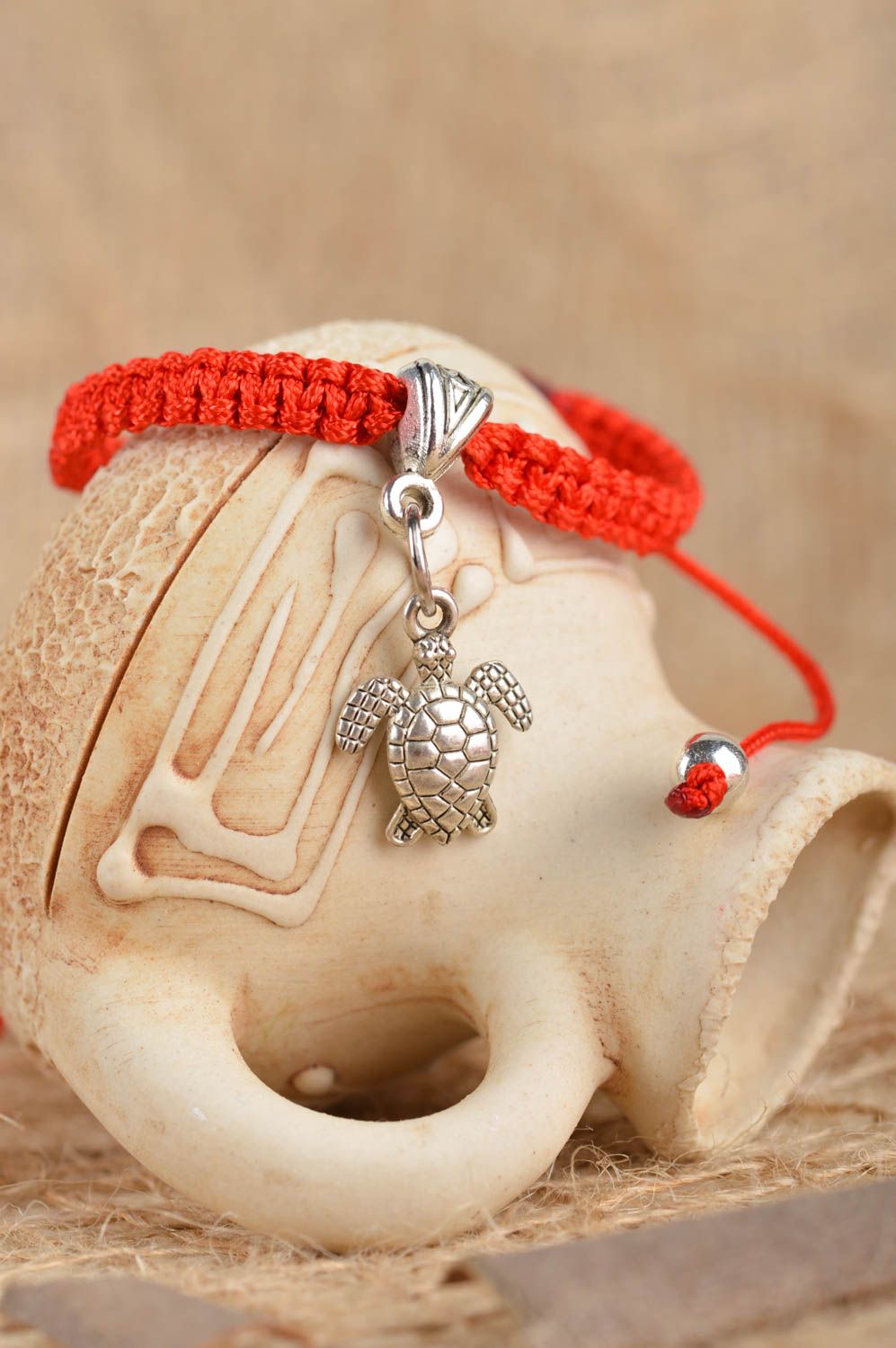 Stylish handmade string bracelet woven thread bracelet accessories for girls photo 1