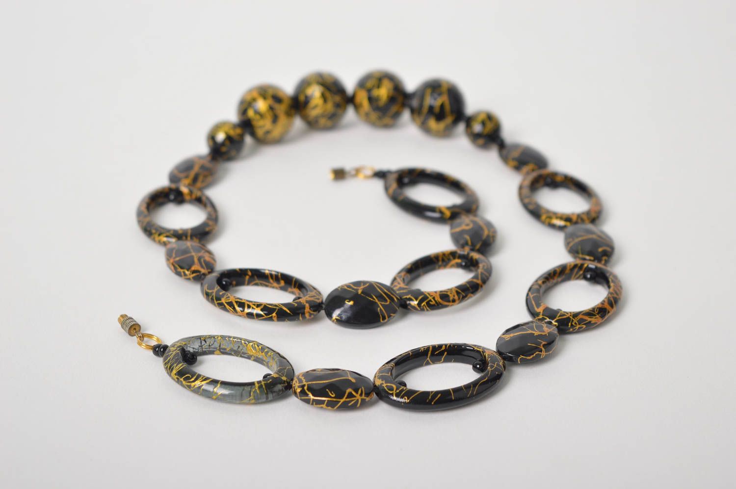 Handmade beads design jewelry beautiful long beads beaded accessories girl gifts photo 5
