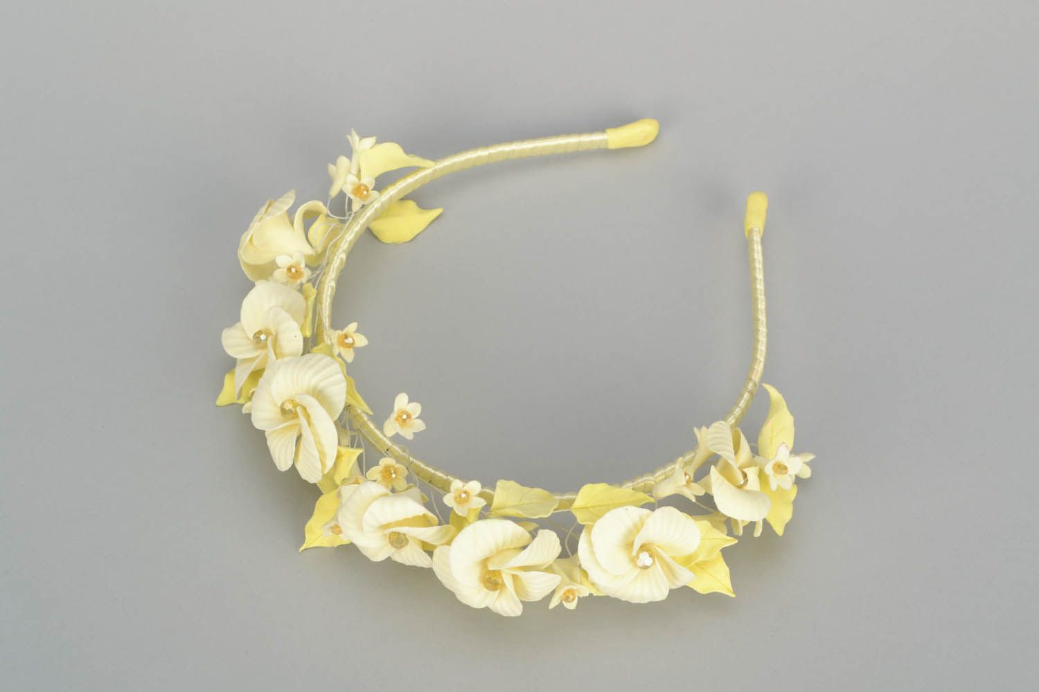 Floral headband photo 3