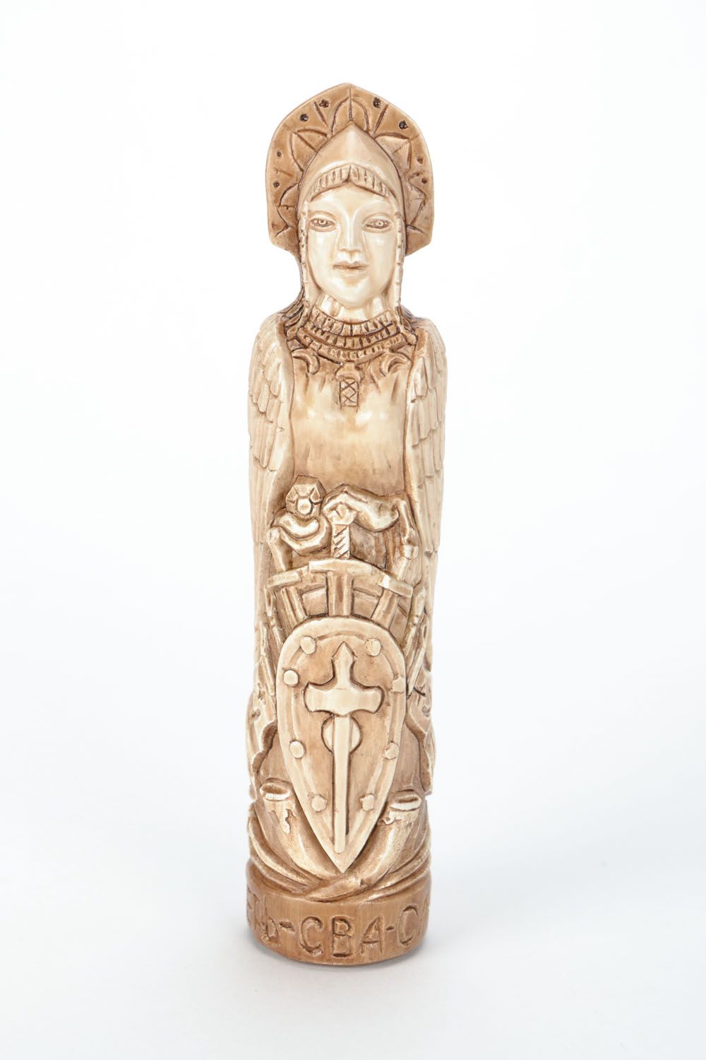 Statuetta in gesso fatta a mano figurina decorativa decorazione originale
 foto 2