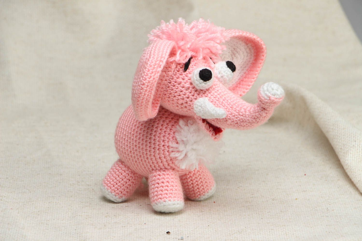 Designer crochet toy Elephant photo 1