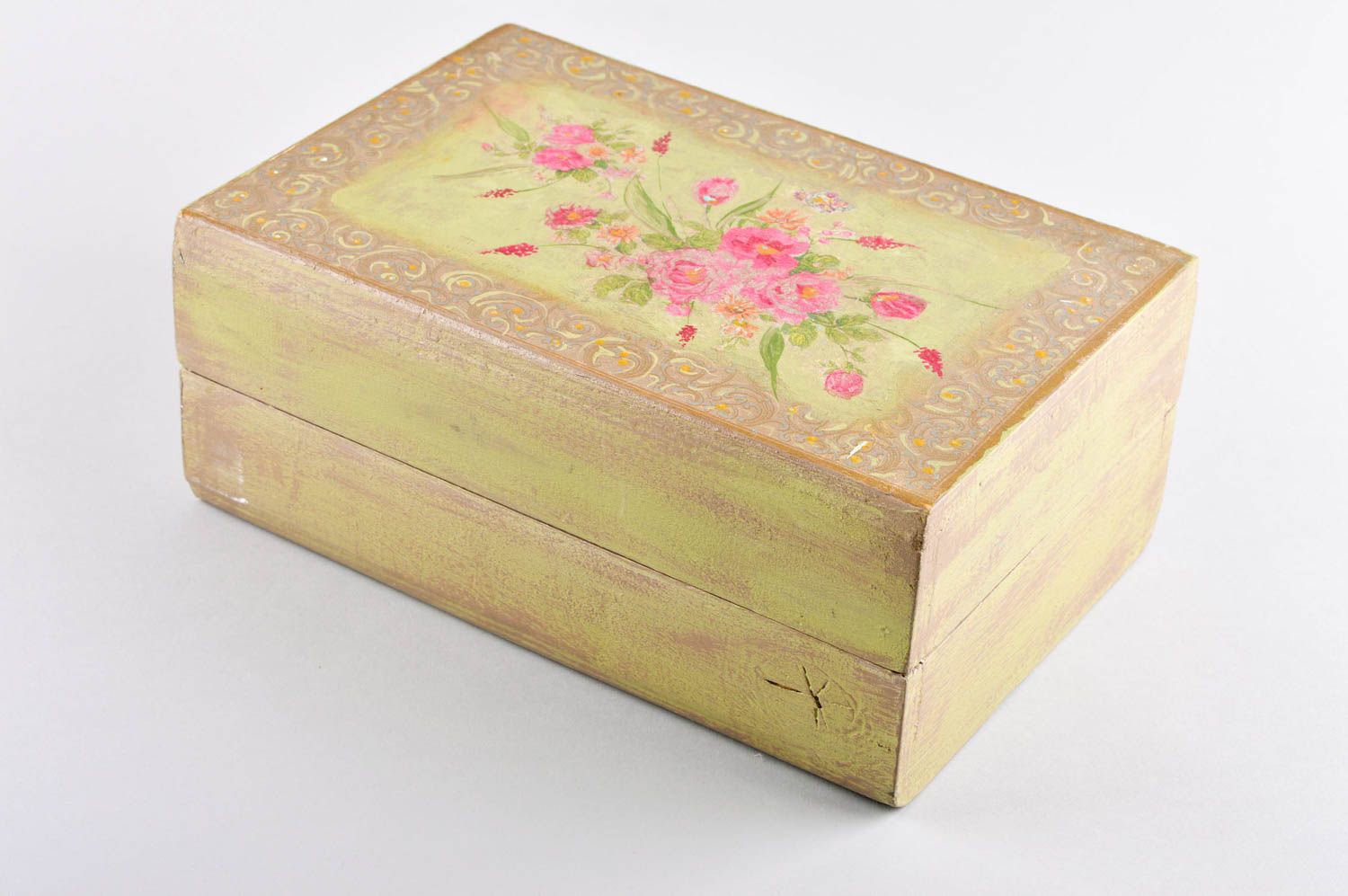 Beautiful handmade wooden box design jewelry box wood craft home decor ideas photo 2