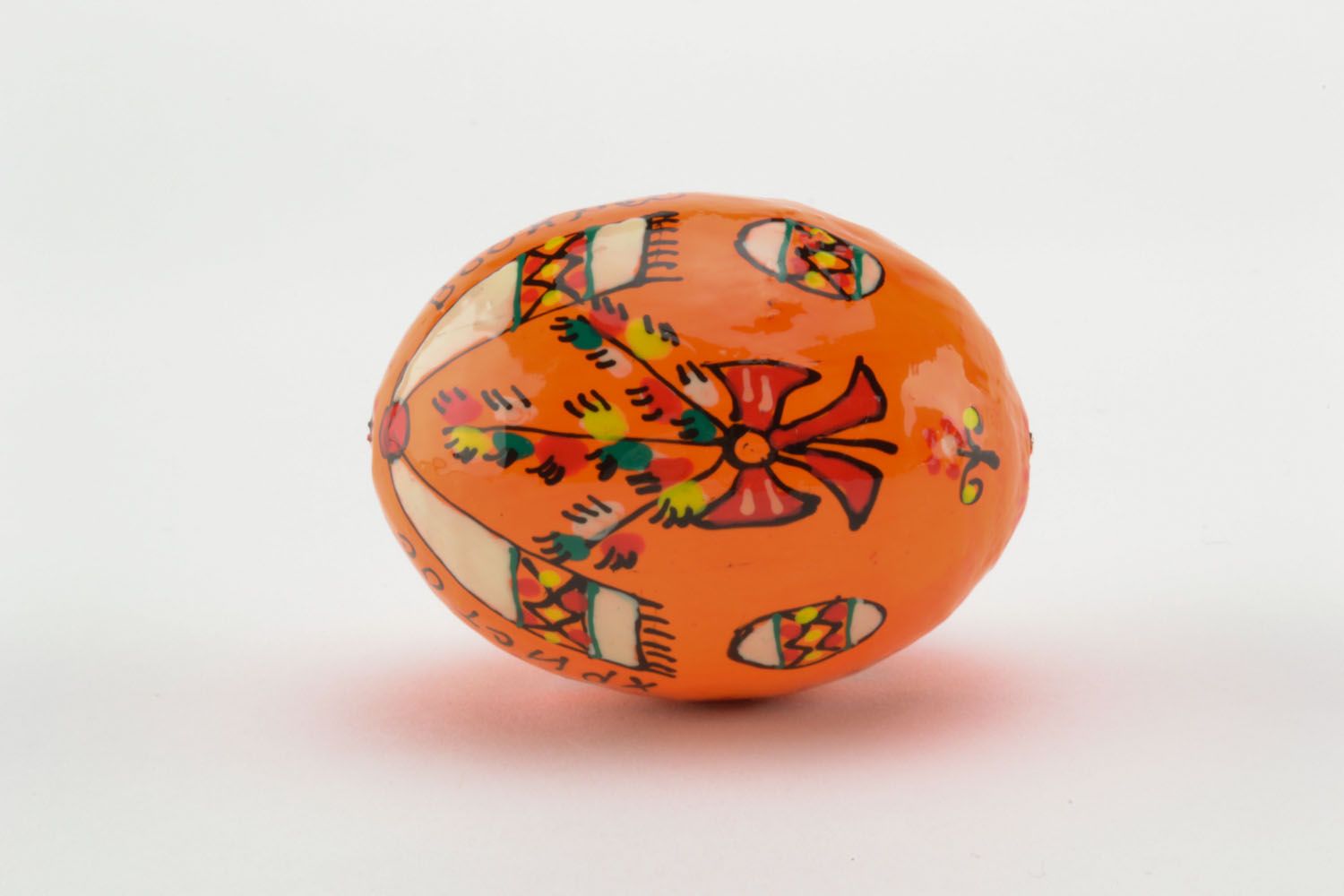 Huevo de Pascua de madera  foto 5