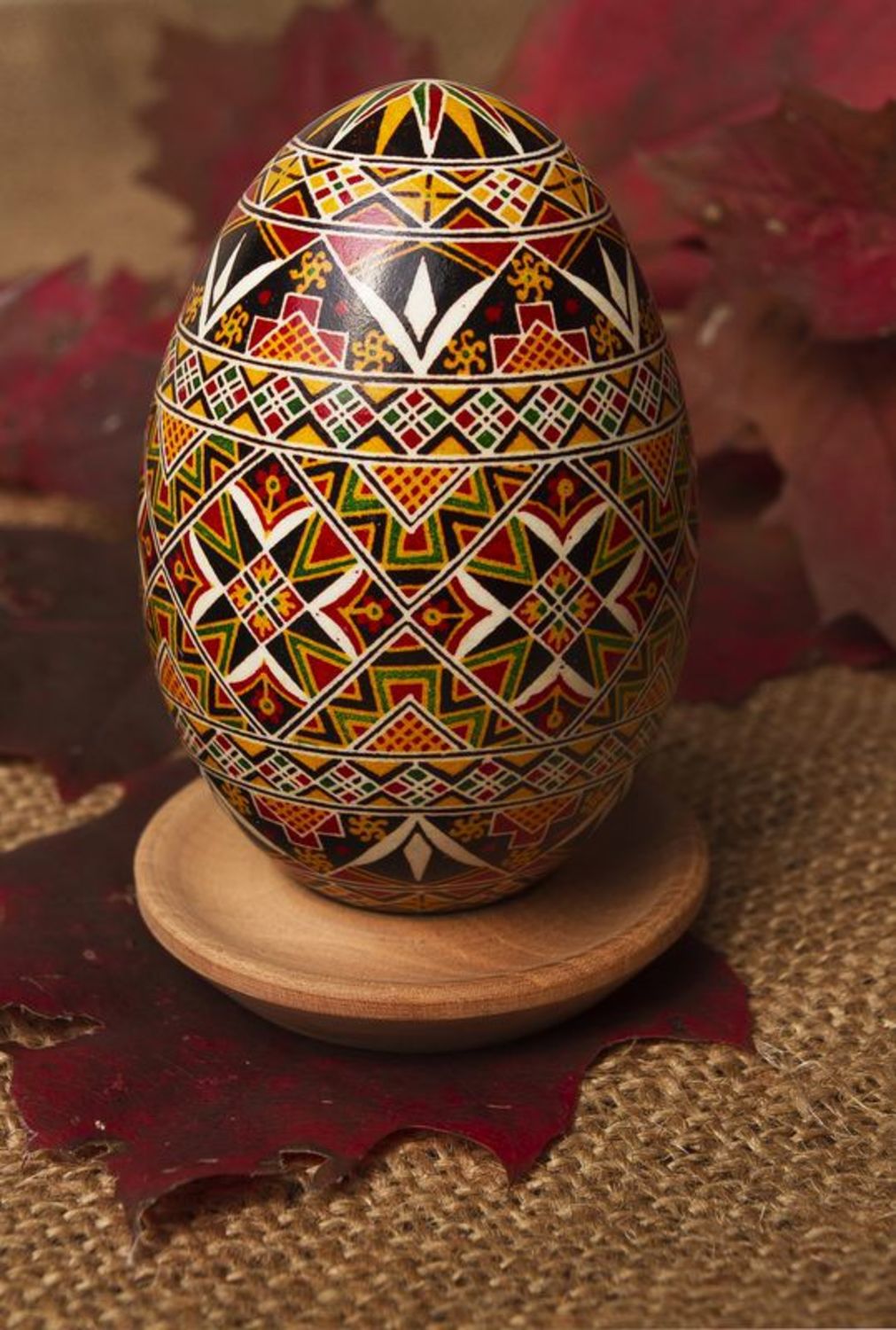 Украинское пасхальное яйцо фото 1