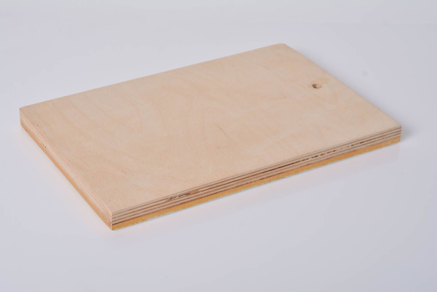 Planche à découper en bois faite main serviettage rectangulaire pour cuisine photo 3