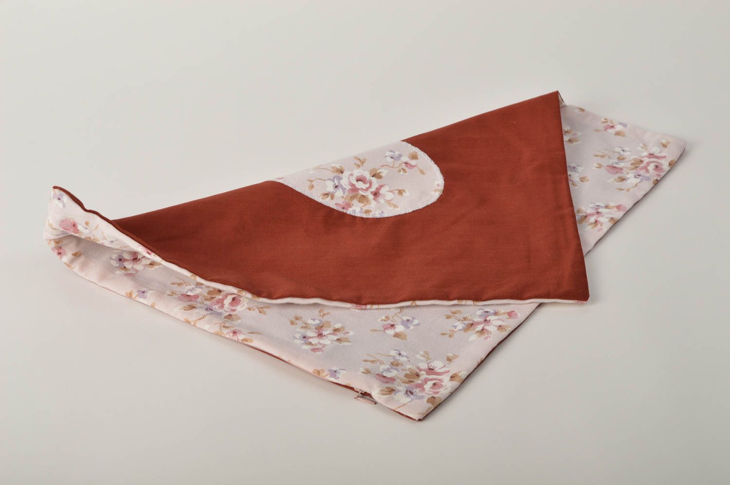 Funda decorativa para almohada hecha a mano textil para el hogar regalo original foto 3