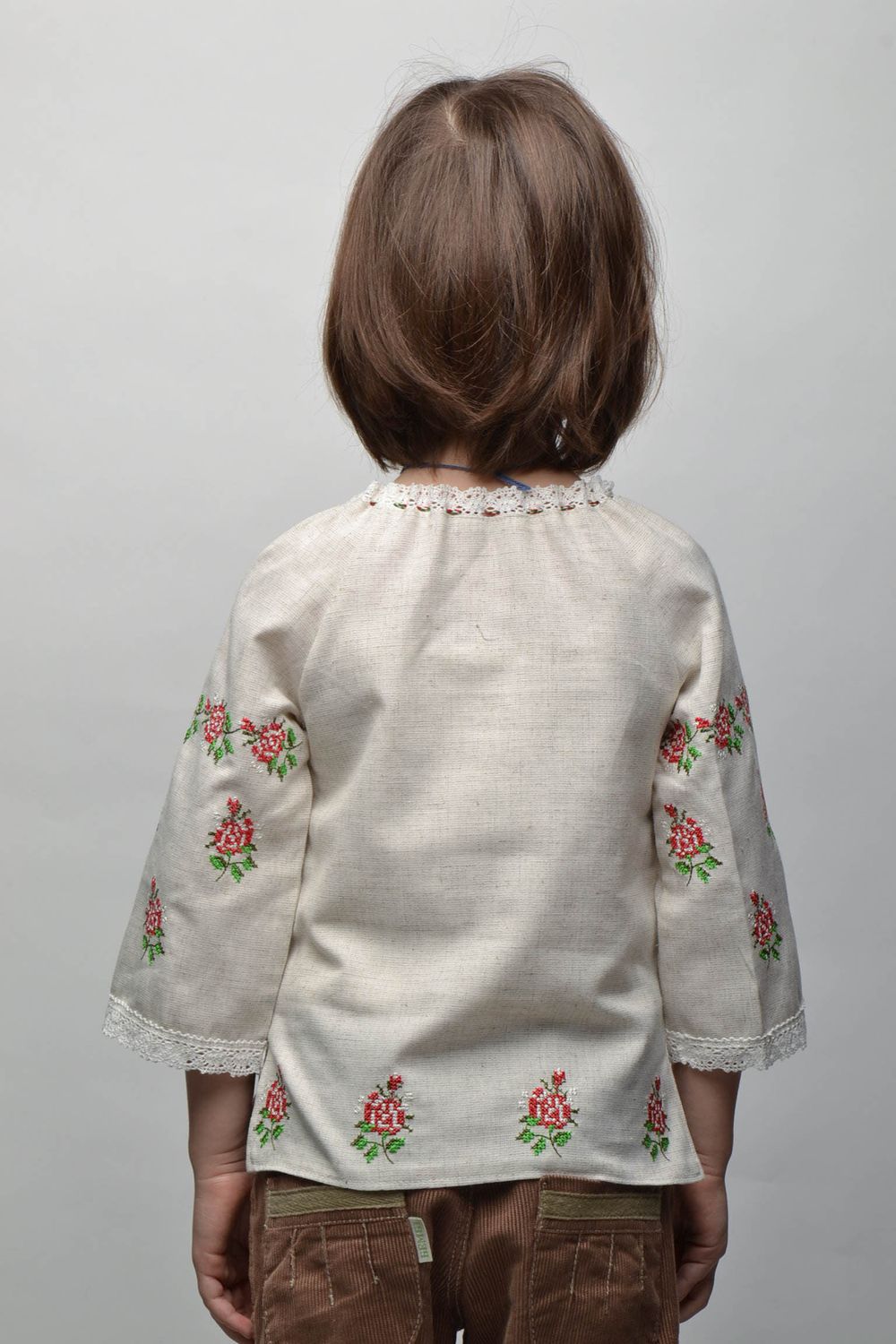 Embroidered shirt for 5-7 years old children photo 4