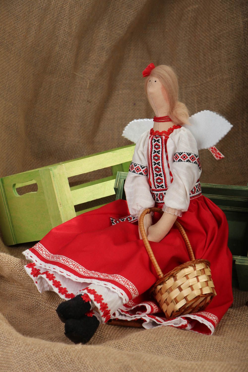 Doll in folk dress photo 5