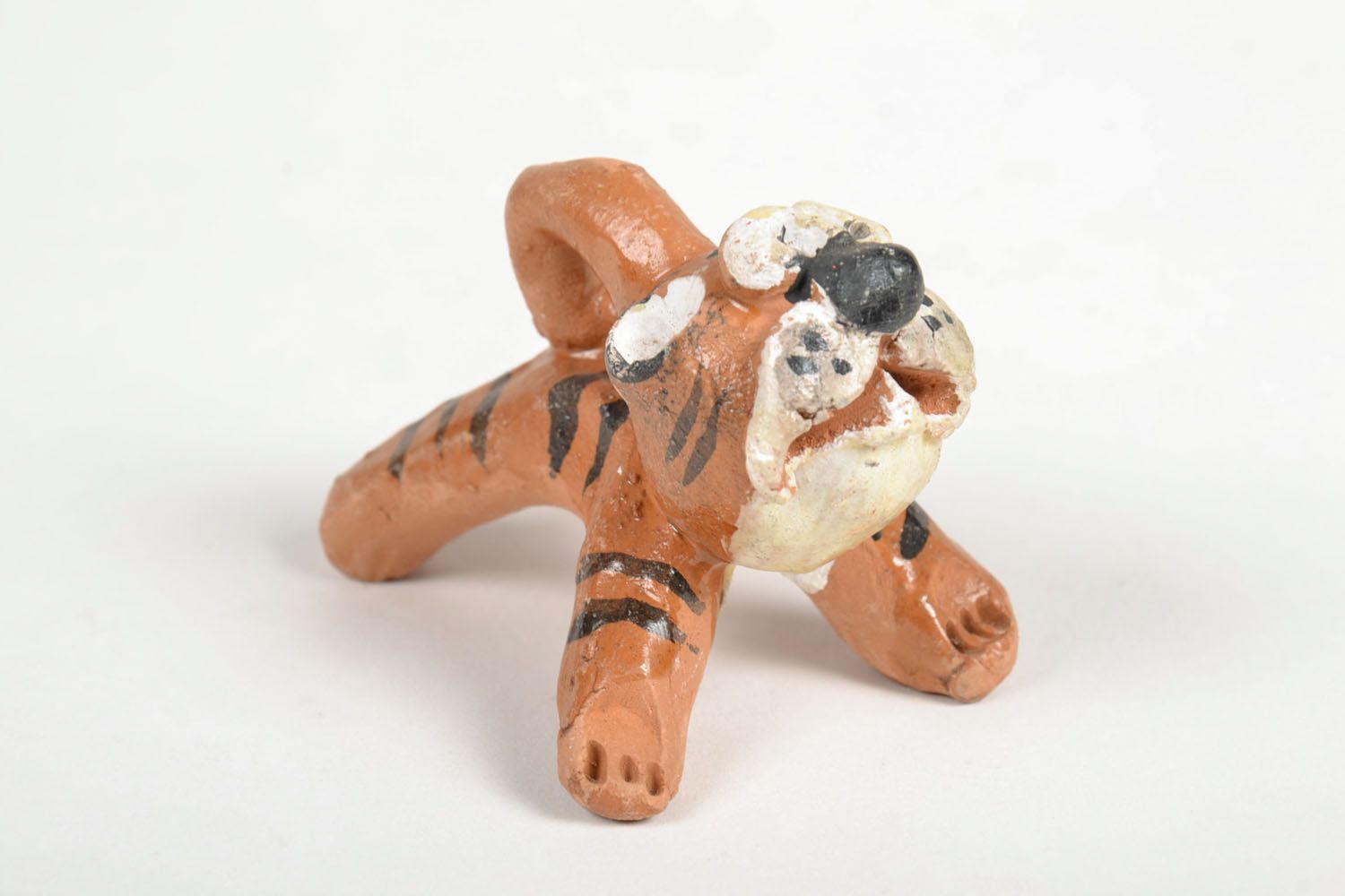 Künstlerische Figurine Tiger foto 2