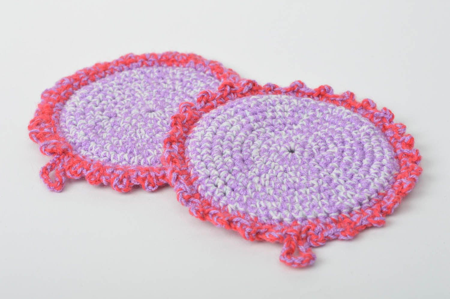 Beautiful handmade crochet potholder kitchen supplies pot holder designs photo 4