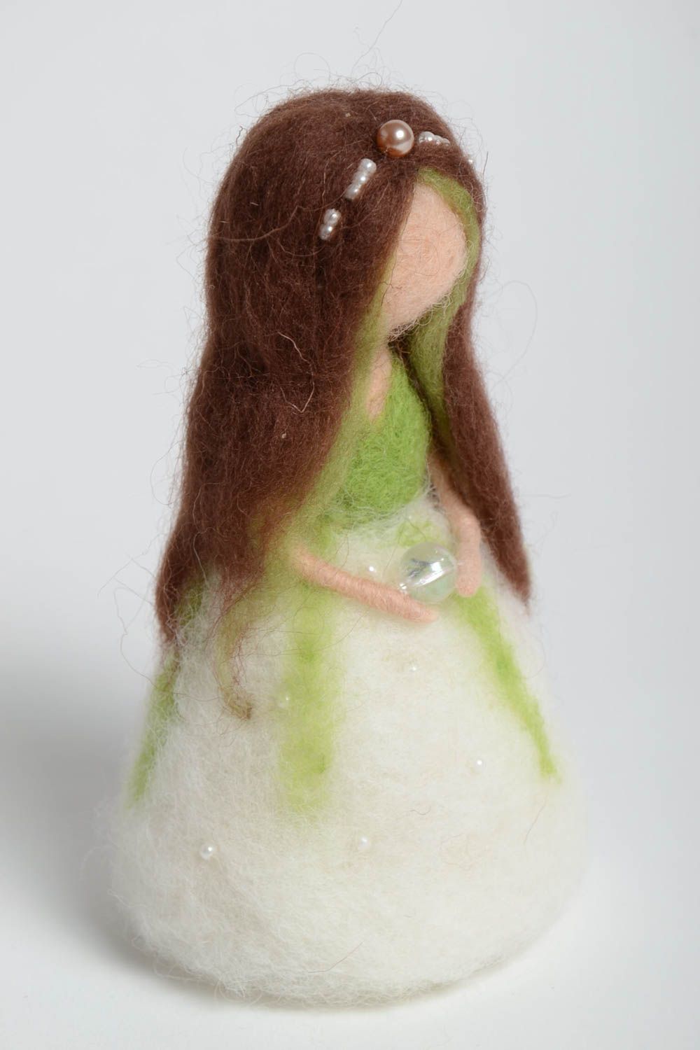 Handmade schöne Puppe natürliches Spielzeug Geschenk für Frau Prinzessin foto 4