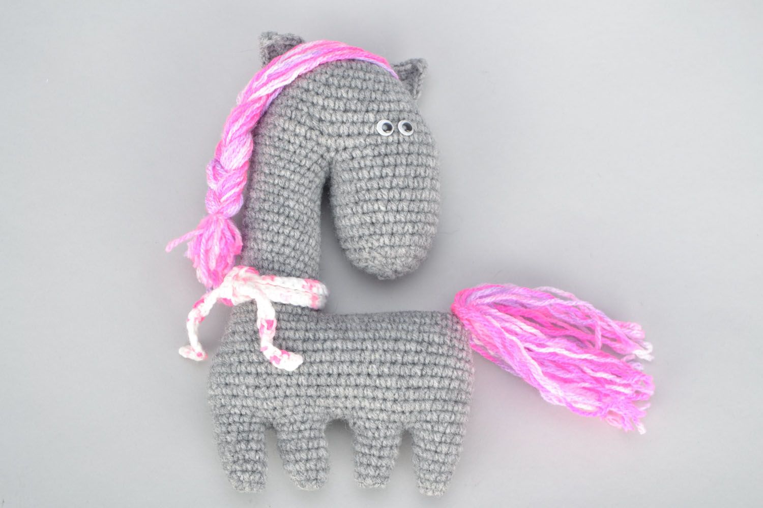 Crochet toy Horse Bella photo 3