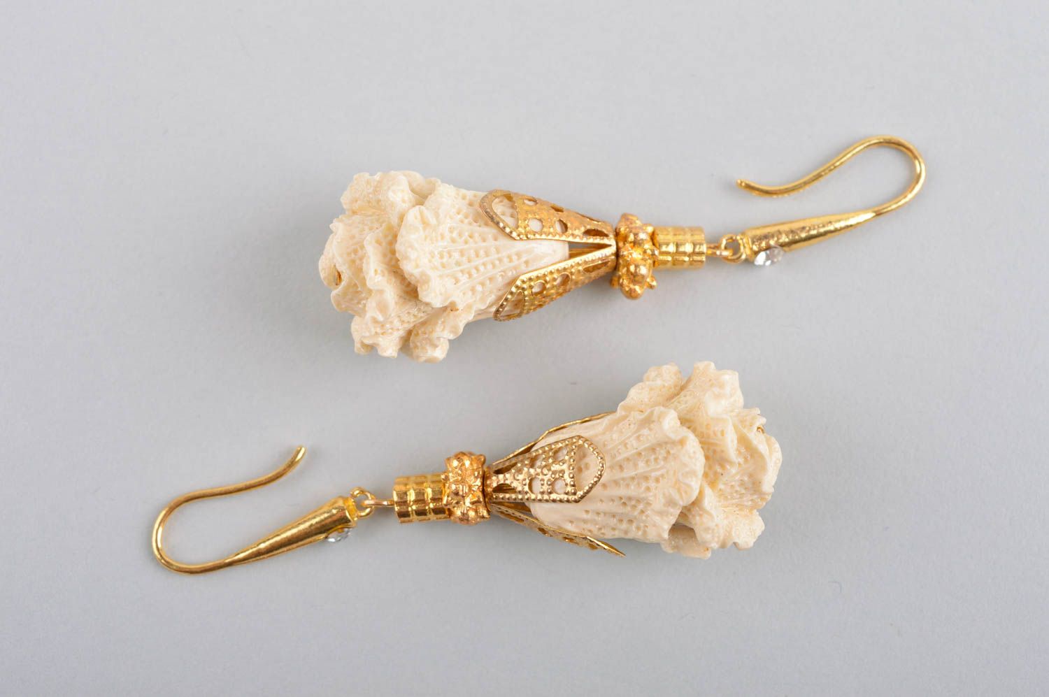 Handmade Ohrringe Designer Schmuck ausgefallener Ohrschmuck Ohrringe für Damen foto 5