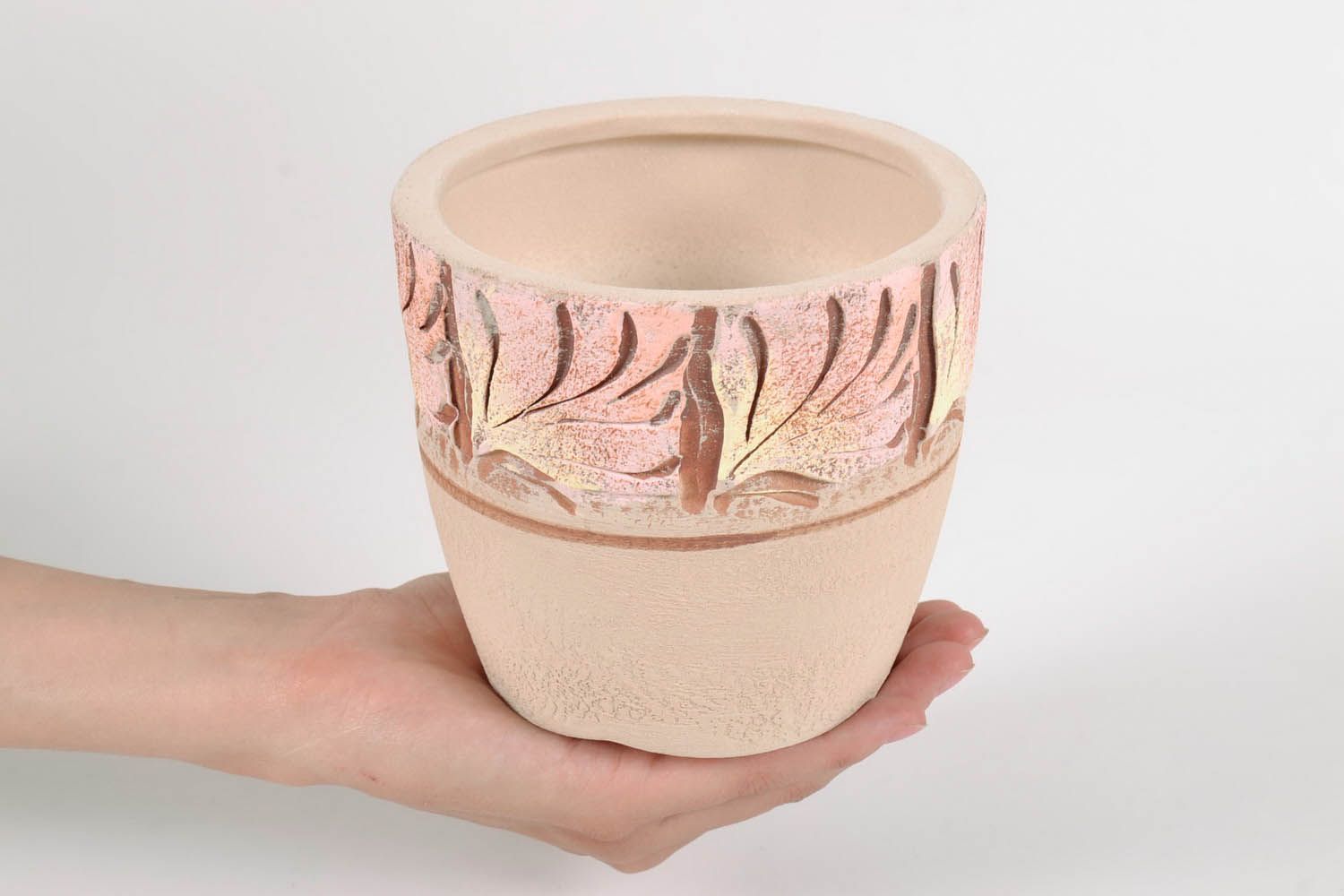 Ceramic flowerpot photo 5