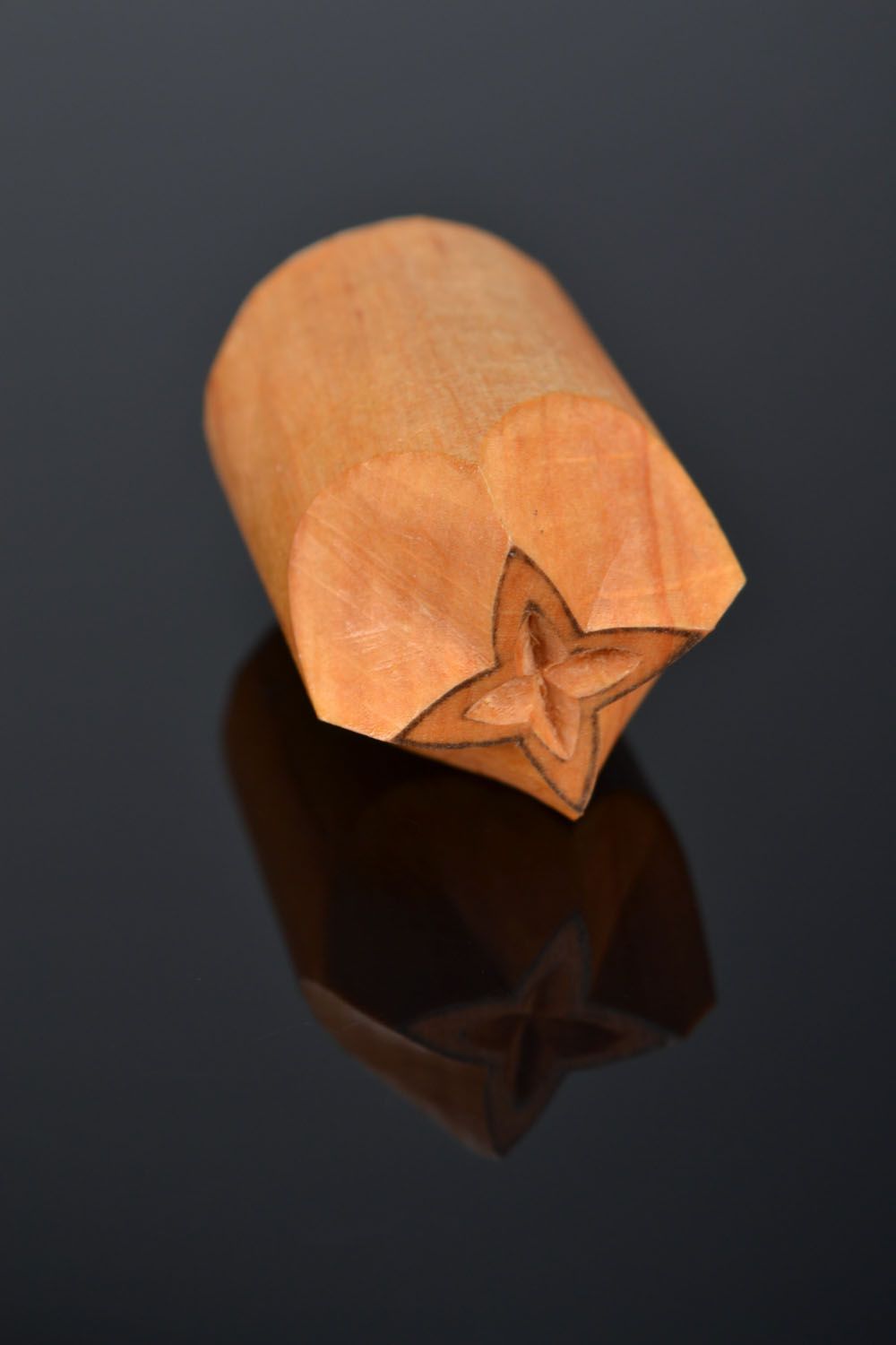 Holz Stempel für Textildruck foto 1