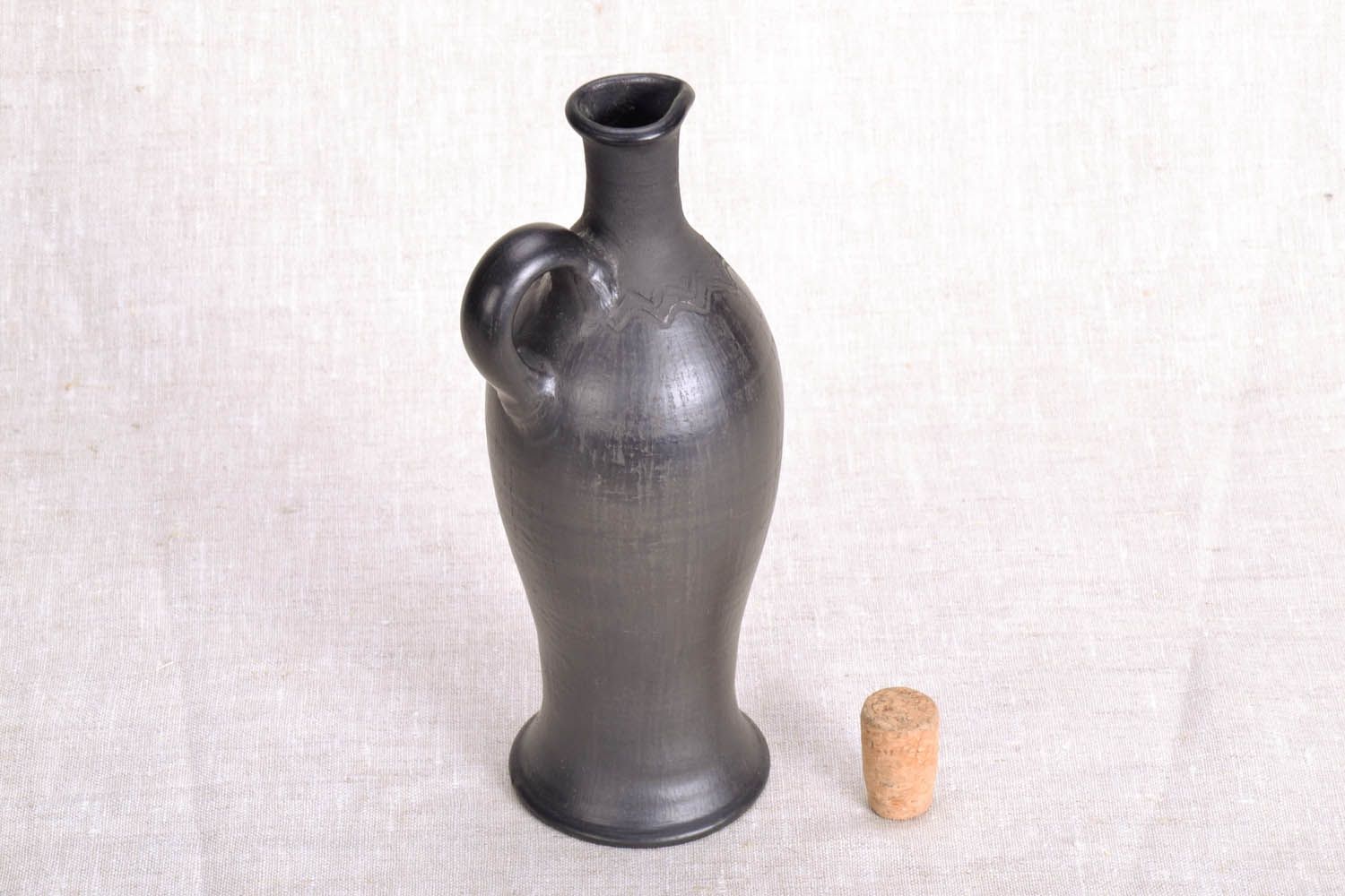 Deko Flasche aus Keramik  foto 3