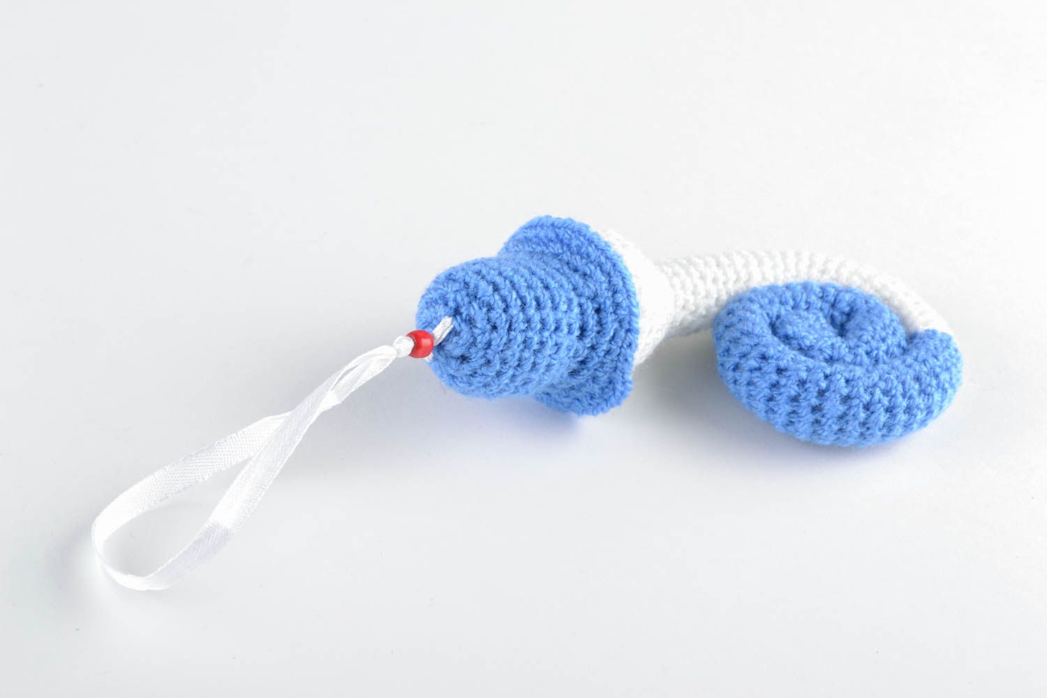 Crochet toy with eyelet Snail photo 3