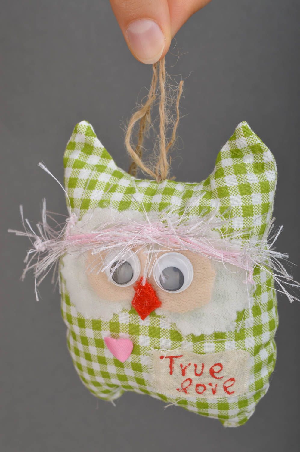 Handmade soft toy designer stuffed toy for children nursery decor ideas owl toy photo 5