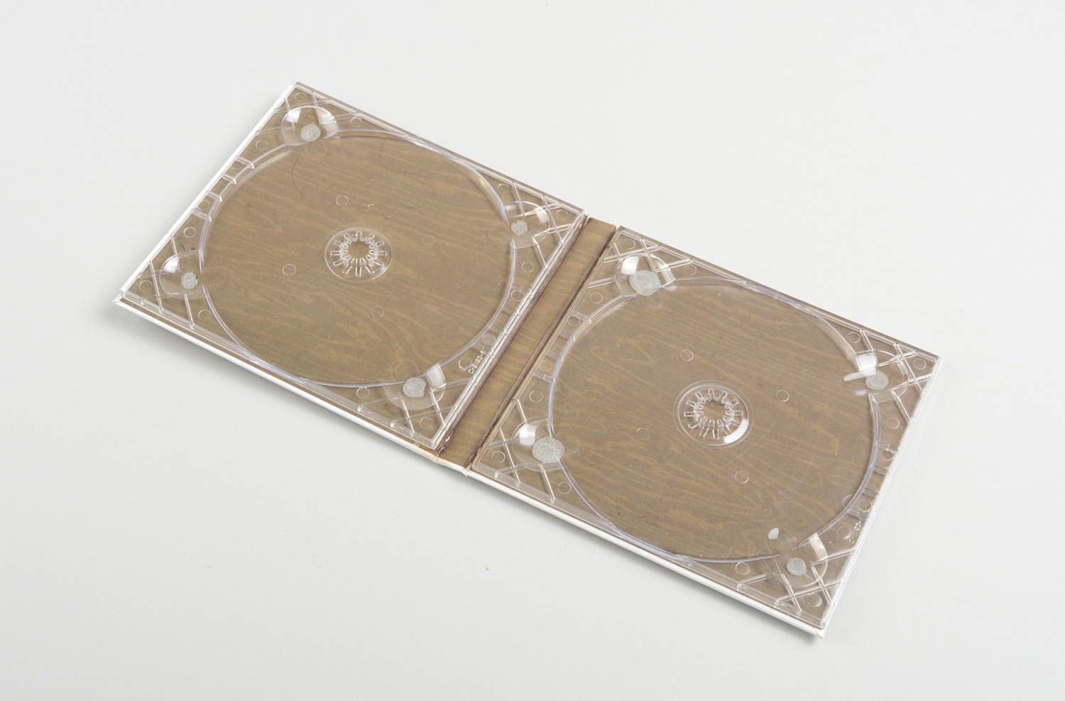 estuche de cd artesanal de papel y cinta caja para discos accesorio de boda foto 1