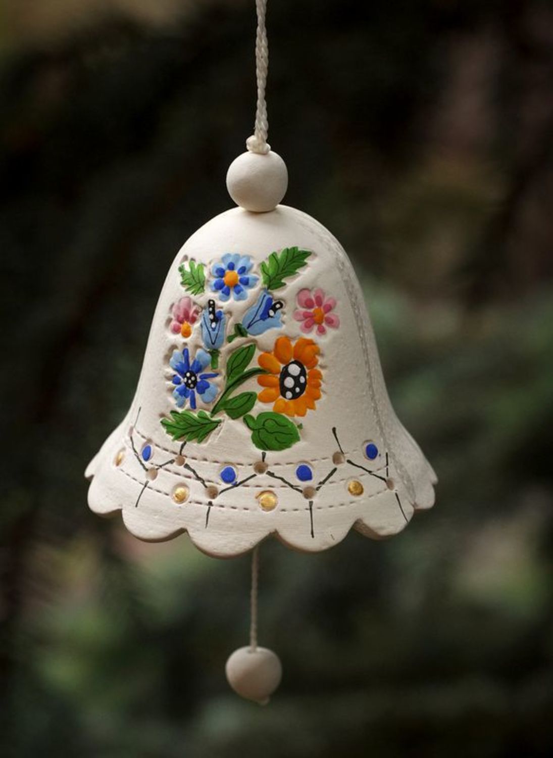 Ceramic bell Bouquet photo 1