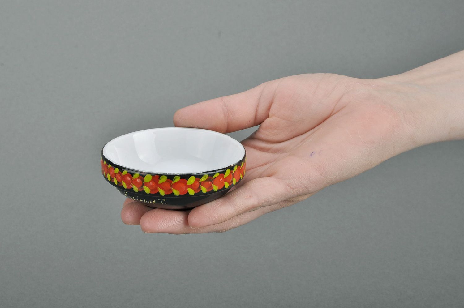 Kleine Schüssel für Soßen aus Keramik foto 5