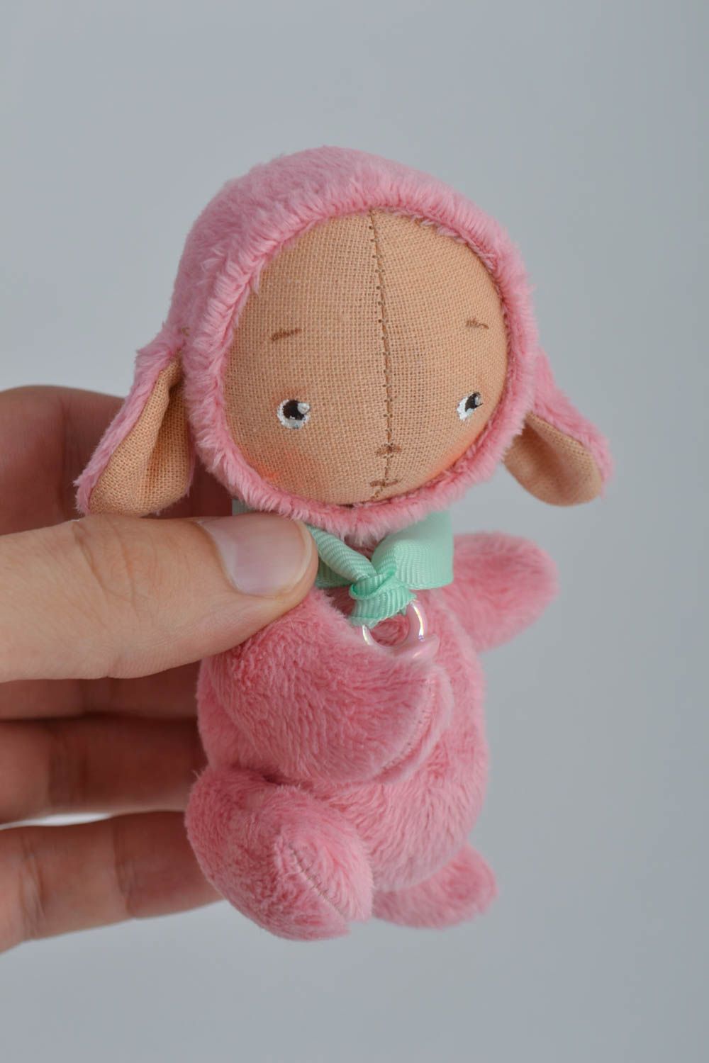 Juguete artesanal de tela muñeco de peluche regalo original para niño Criatura foto 2