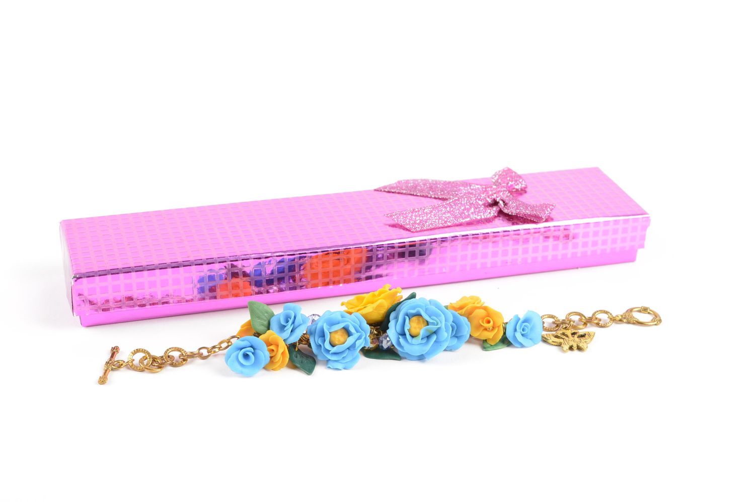 Handmade bracelet women accessories fashion bracelet with flowers womens jewelry photo 5