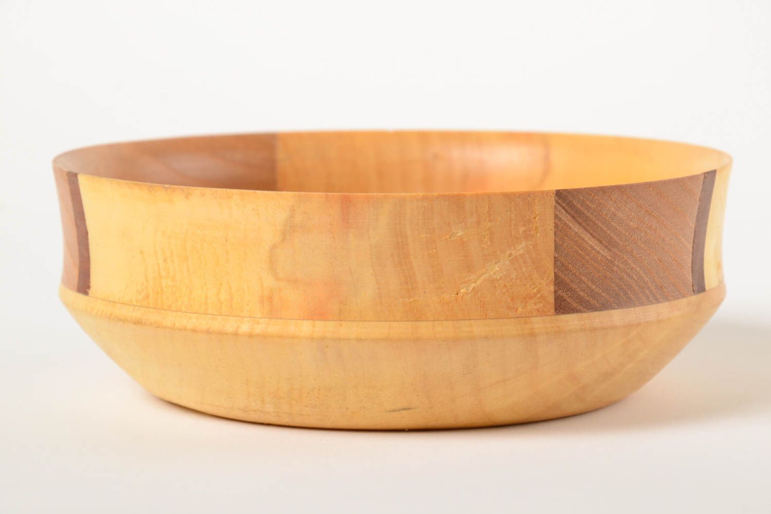 Деревянная посуда ручной работы деревянная тарелка глубокая посуда из дерева фото 2