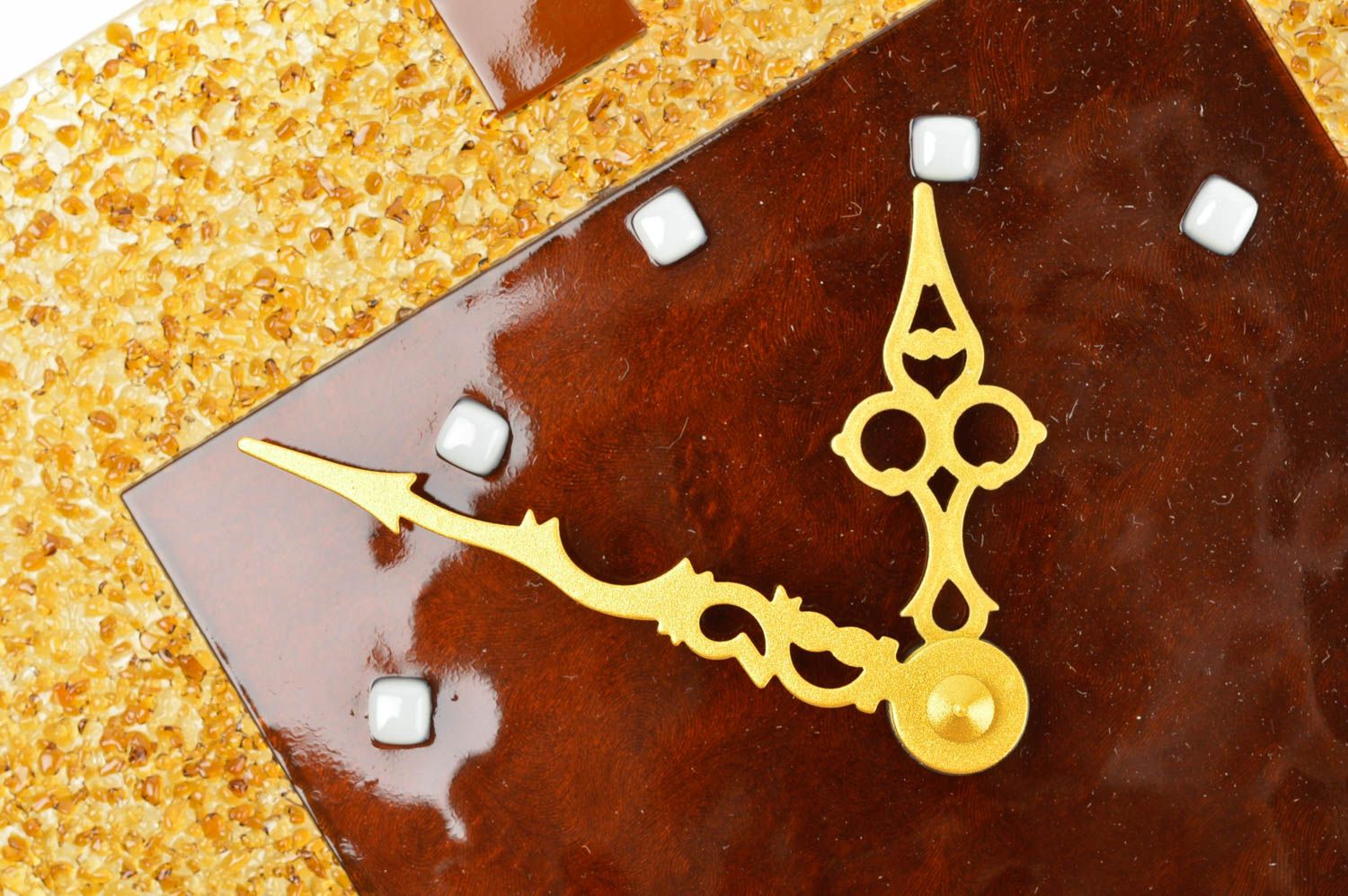 Reloj de pared hecho a mano decoración de interior regalo original para amigo foto 5