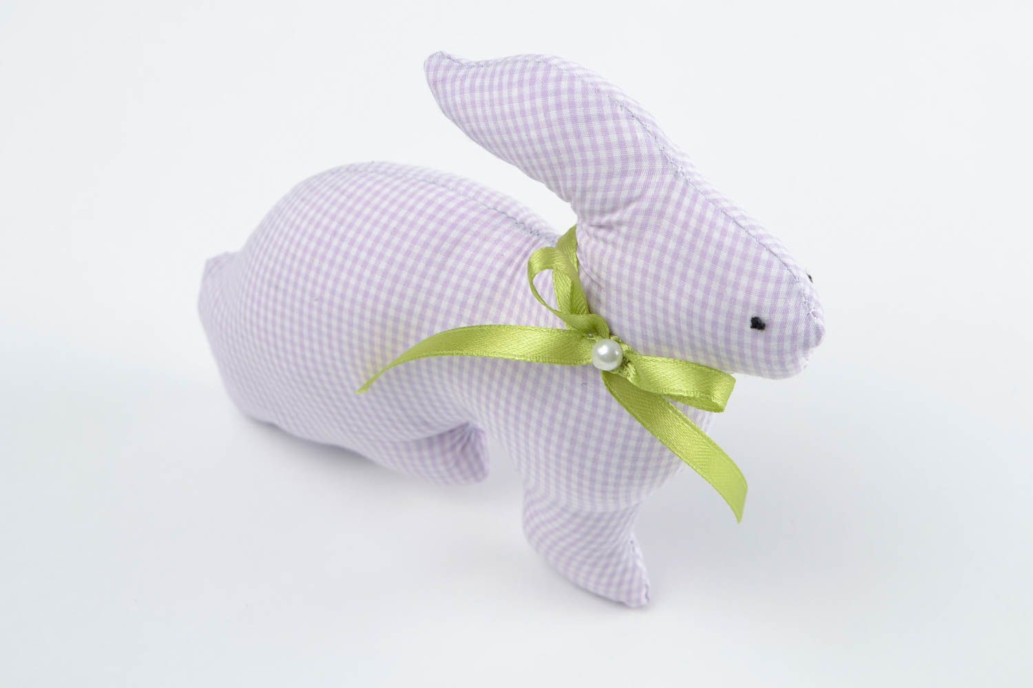 Пасхальный кролик ручной работы авторский пасхальный декор подарок на Пасху фото 3
