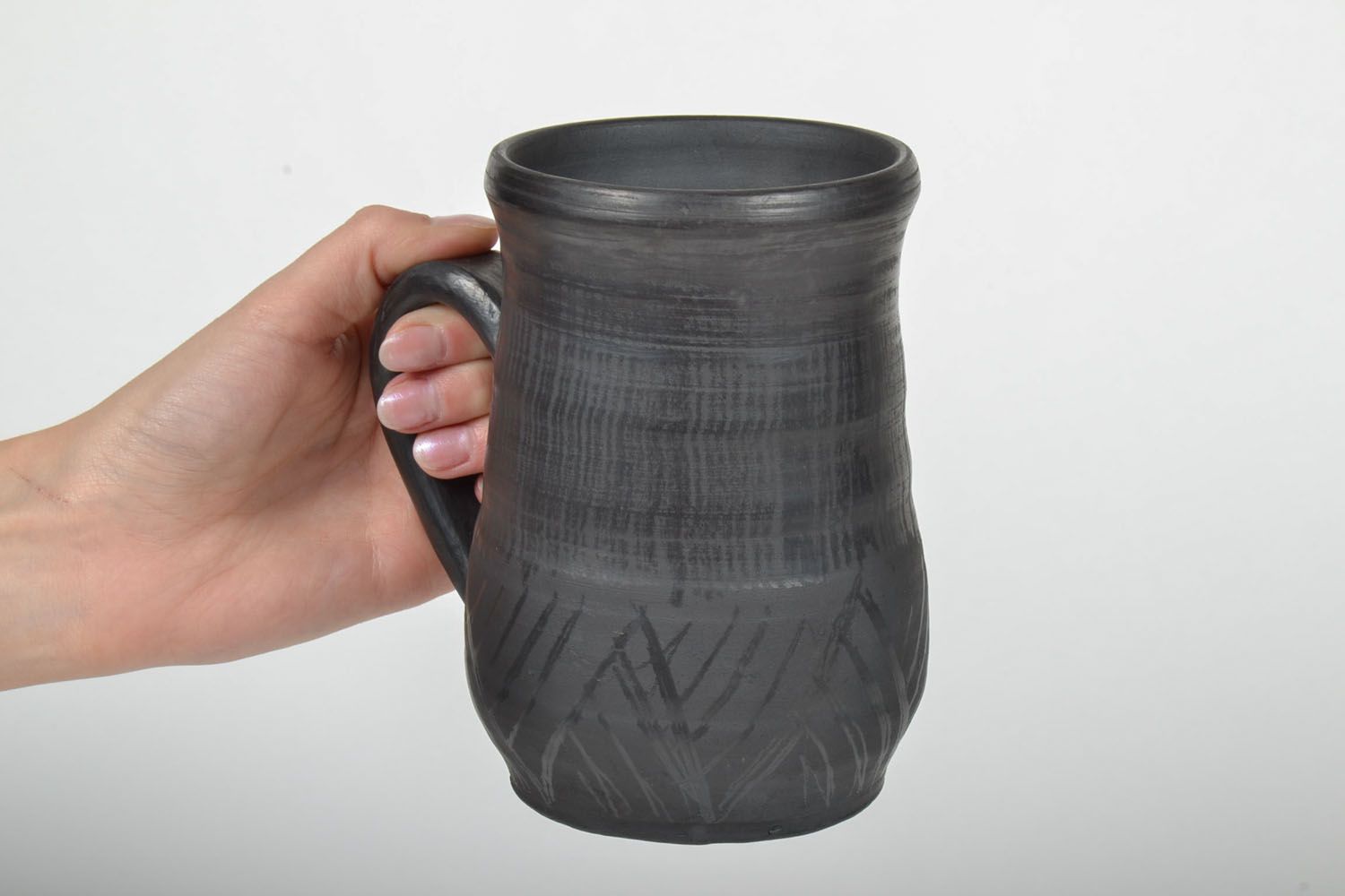 5 inches tall ceramic handmade creamer pitcher 10 oz 1 lb photo 5