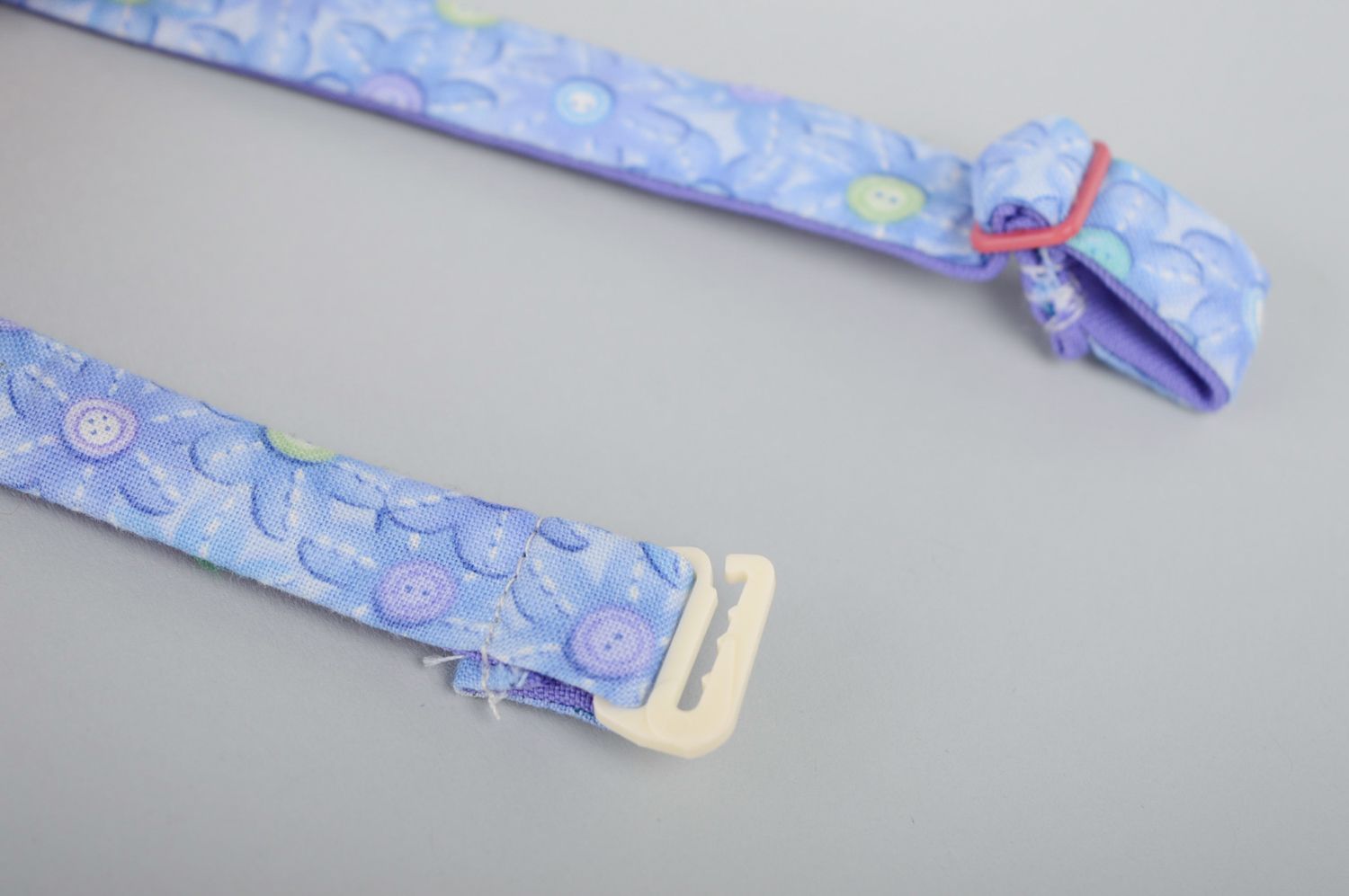Текстильный галстук-бабочка самовяз двусторонний фото 5