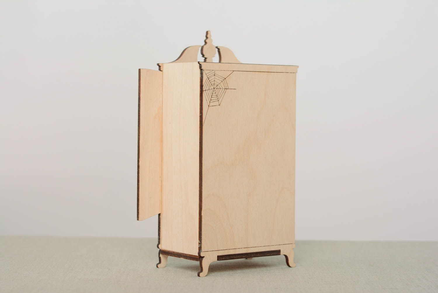 Lapicero de madera Guardarropa, pieza en blanco foto 5