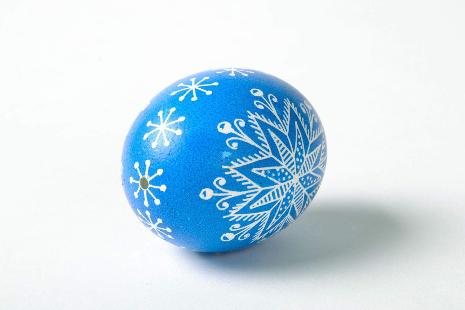 Homemade painted egg for New Year photo 2