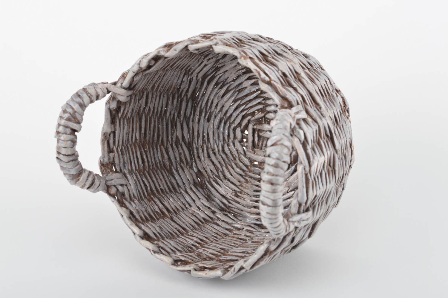 Unusual handmade woven basket paper basket designs the living room modern home photo 2
