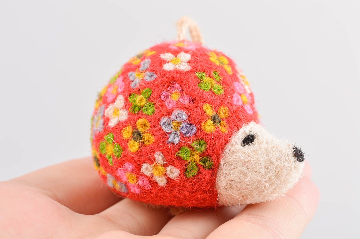 Beautiful handmade wool toy decorative wall hanging needle felting gifts for kid photo 4