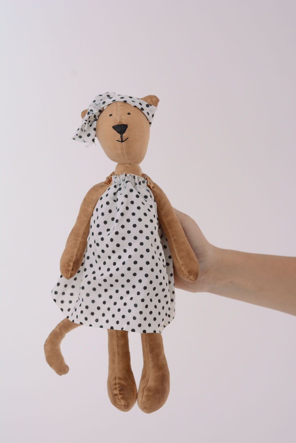 Coffee toy Cat in a Dress photo 5