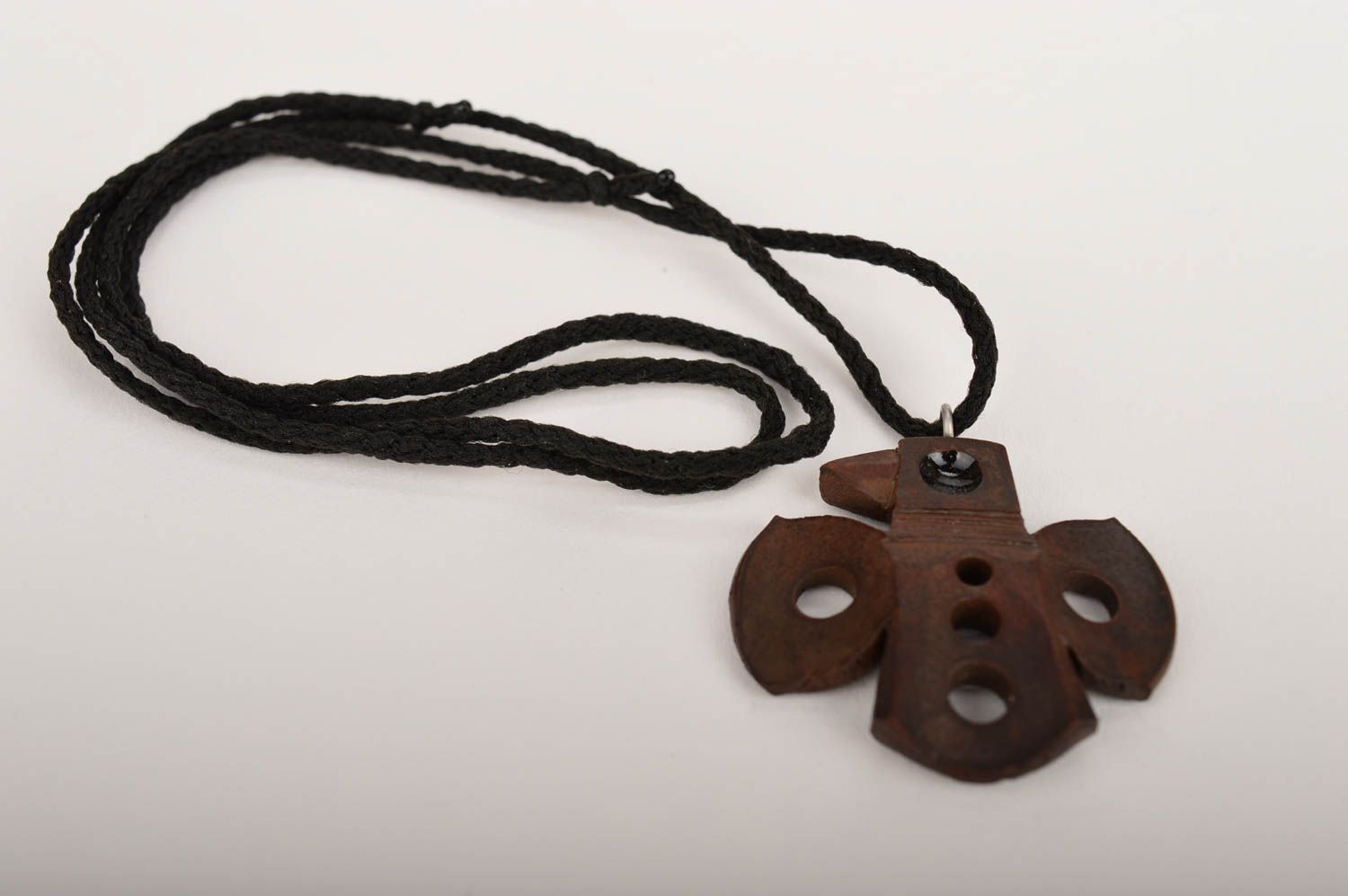 Handmade pendant designer pendant clay jewelry unusual accessory gift ideas photo 3