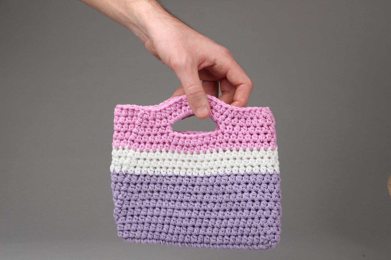 Children's crochet bag photo 4