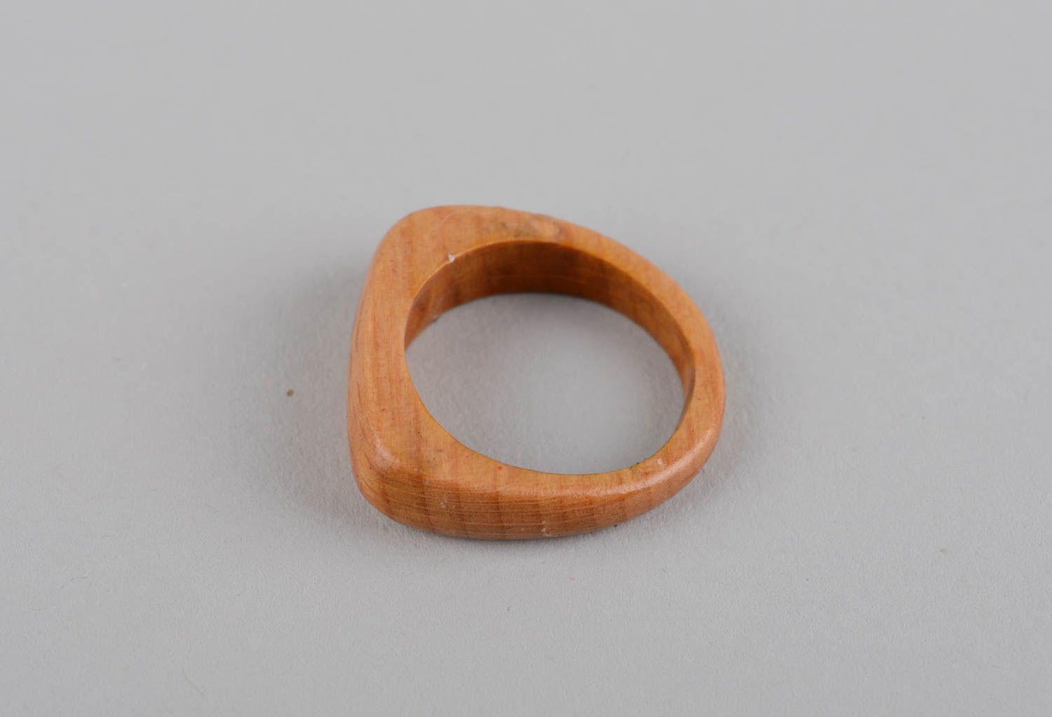 Stylish handmade wooden ring for women wood craft costume jewelry fashion tips photo 9