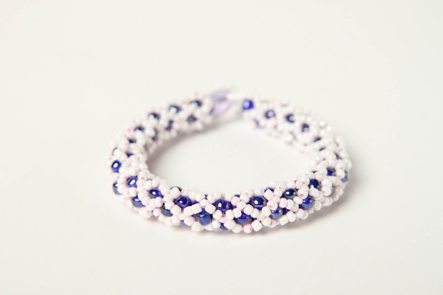 Woven bracelet exclusive bijouterie seed beads jewelry beaded bracelet for women photo 3