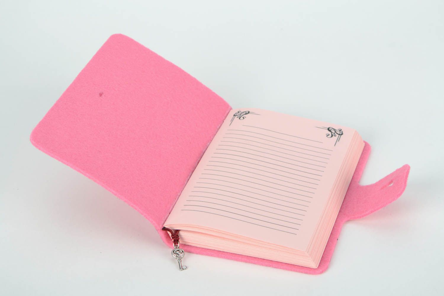 Homemade notebook Pink Tenderness photo 4