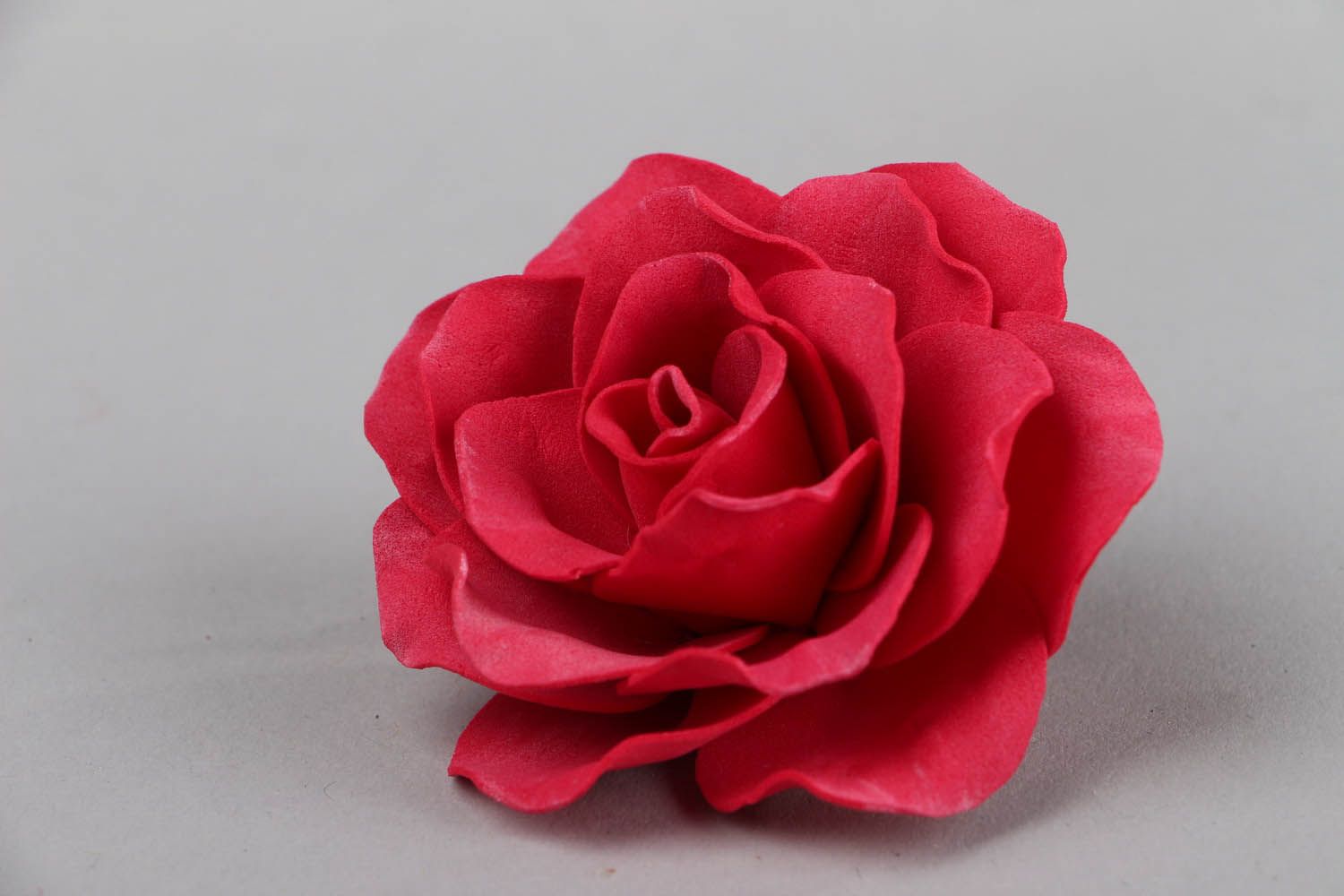 Barrette Red Rose photo 2